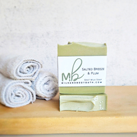 Exfoliating Salted Breeze + Plum Goat Milk Soap | Spa Bar