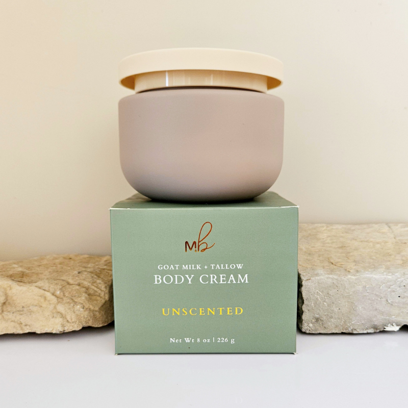 Unscented Goat Milk + Tallow Body Cream