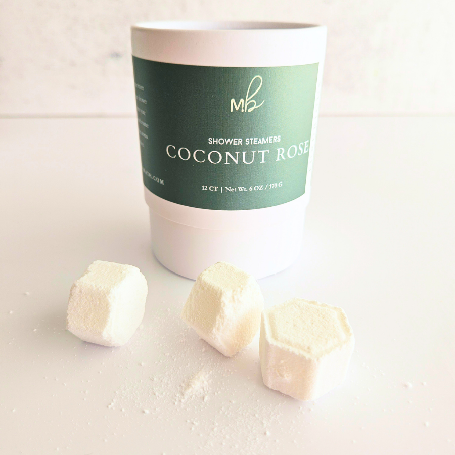 Coconut Rose | 12ct Mini Shower Steamers