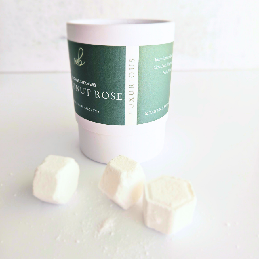 Coconut Rose | 12ct Mini Shower Steamers