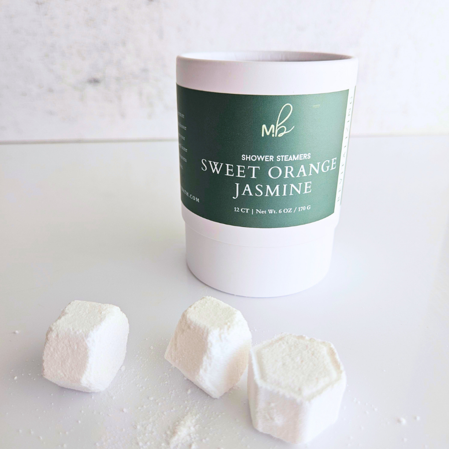 Sweet Orange & Jasmine | 12ct Mini Shower Steamers