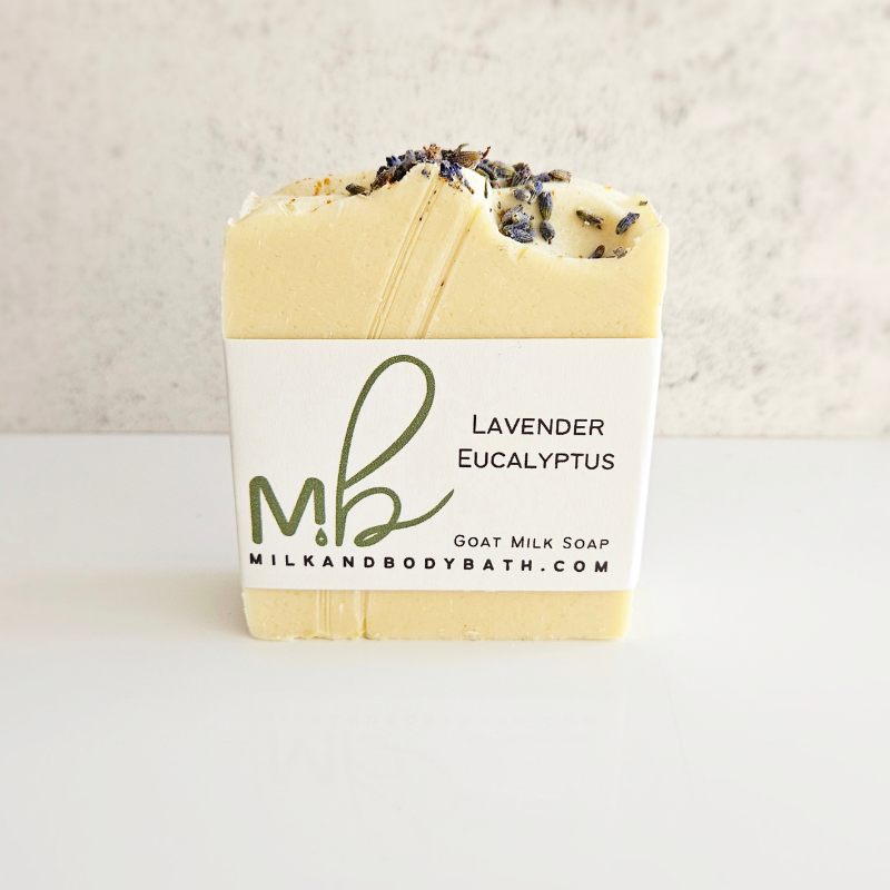 Lavender Eucalyptus Goat Milk Soap