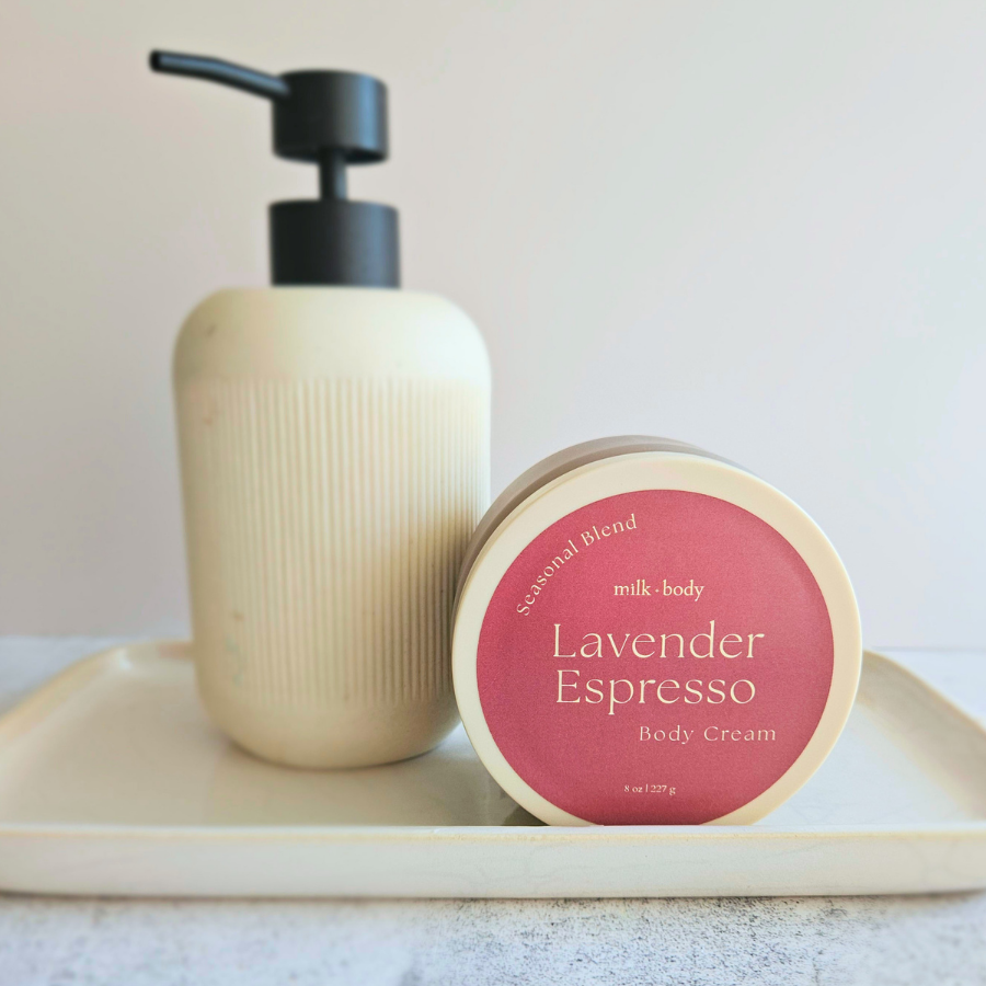 Lavender Espresso Goat Milk + Tallow Body Cream
