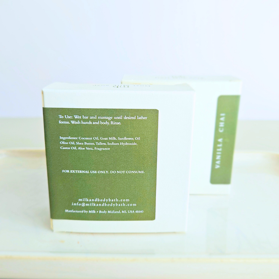 Vanilla Chai Goat Milk Soap