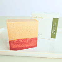 Rhubarb + Wild Freesia Goat Milk Soap