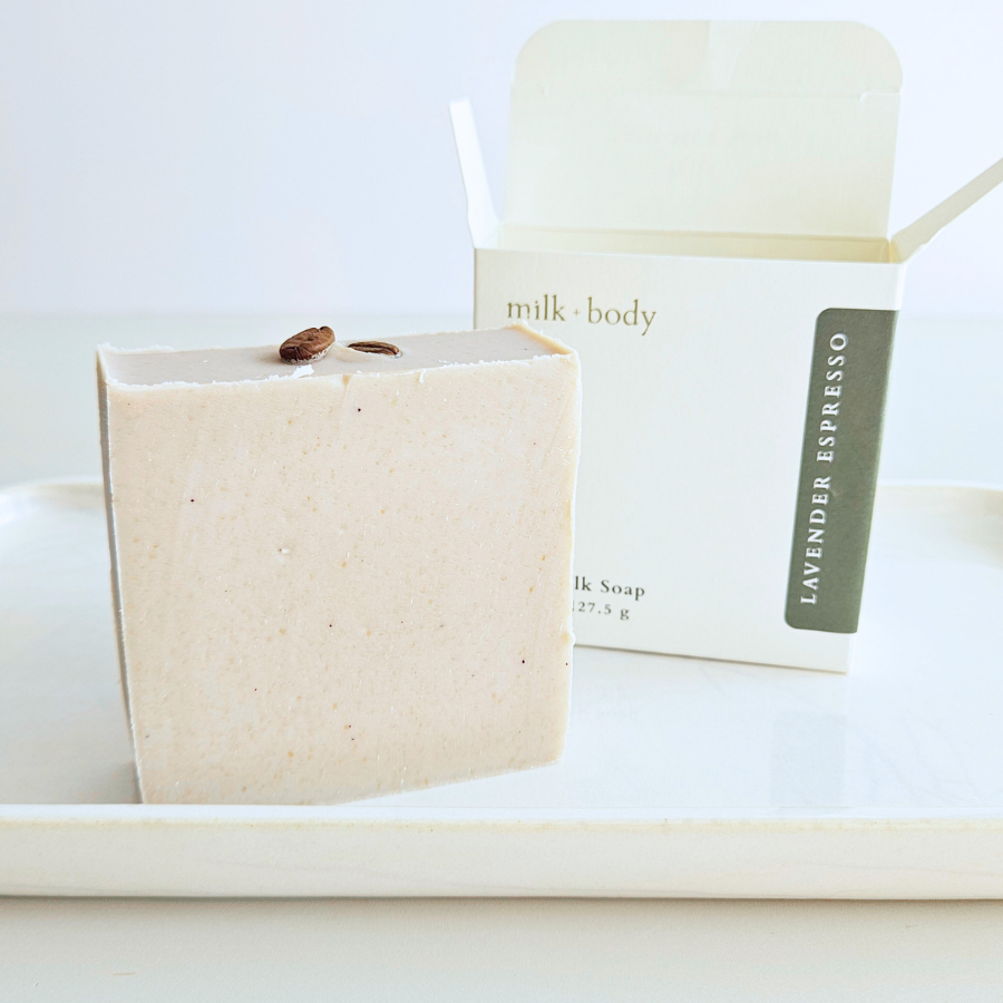 Lavender Espresso Goat Milk Soap