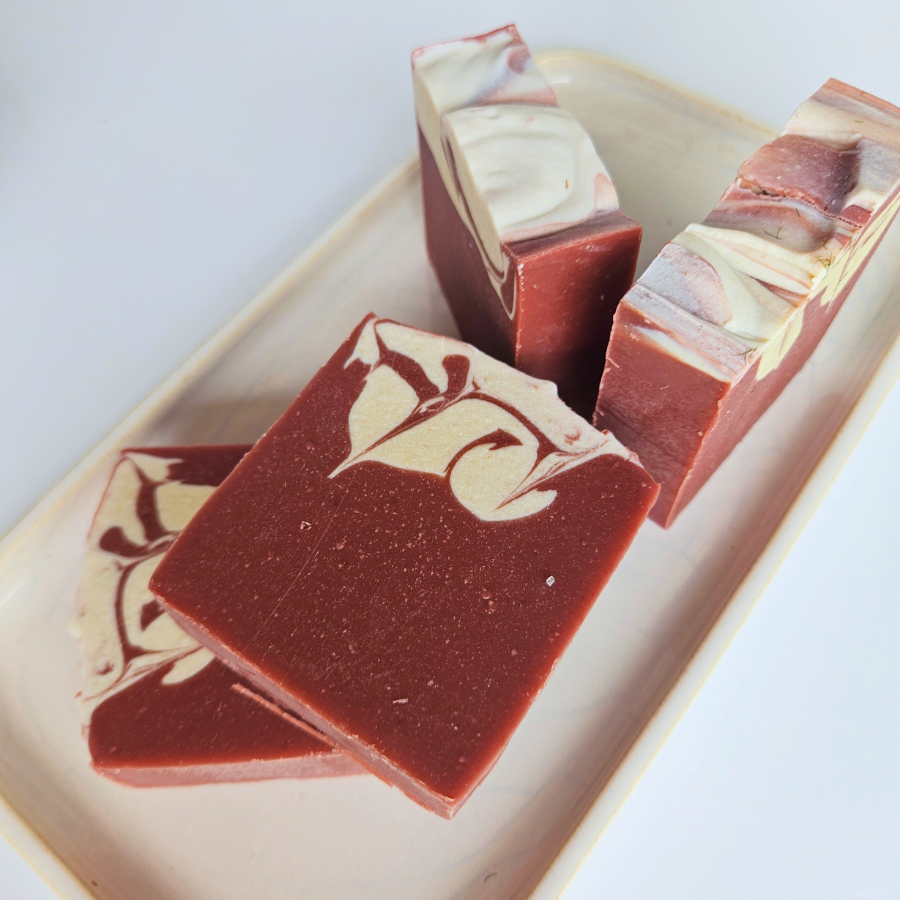 Heirloom Tomato + Black Pepper Goat Milk Soap