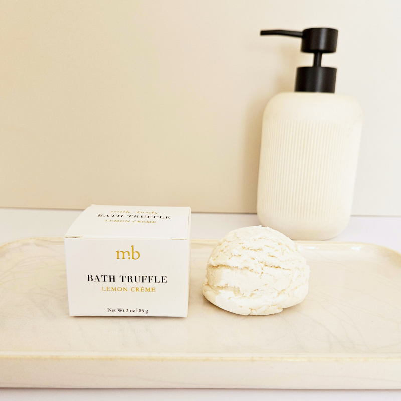 Lemon Crème Bubble Bath Truffle