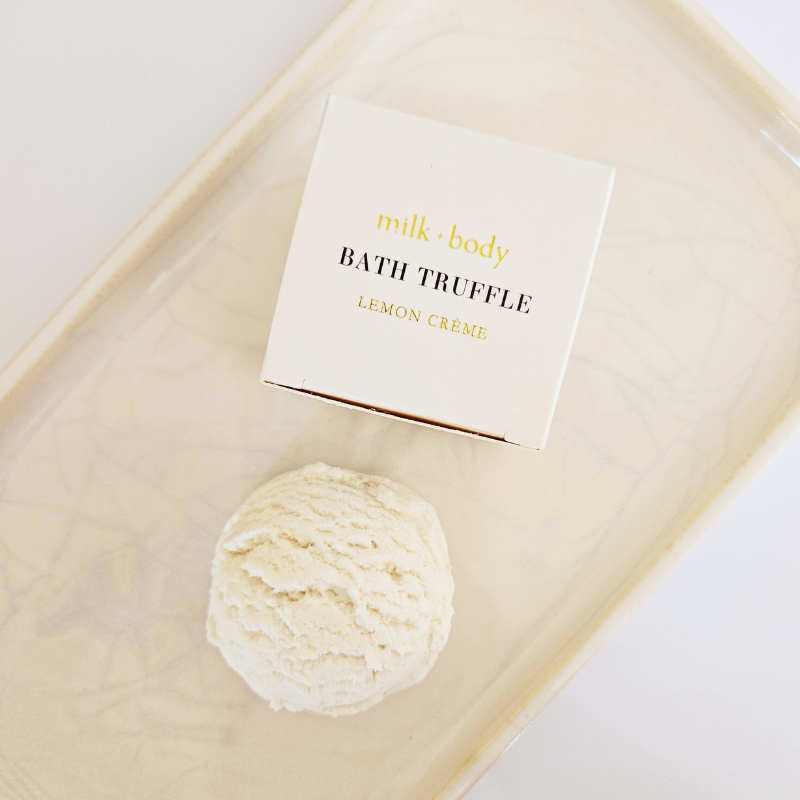 Lemon Crème Bubble Bath Truffle