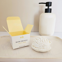 Lemon Crème Bubble Bath Truffle