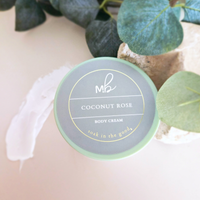 Coconut Rose Goat Milk + Tallow Body Cream