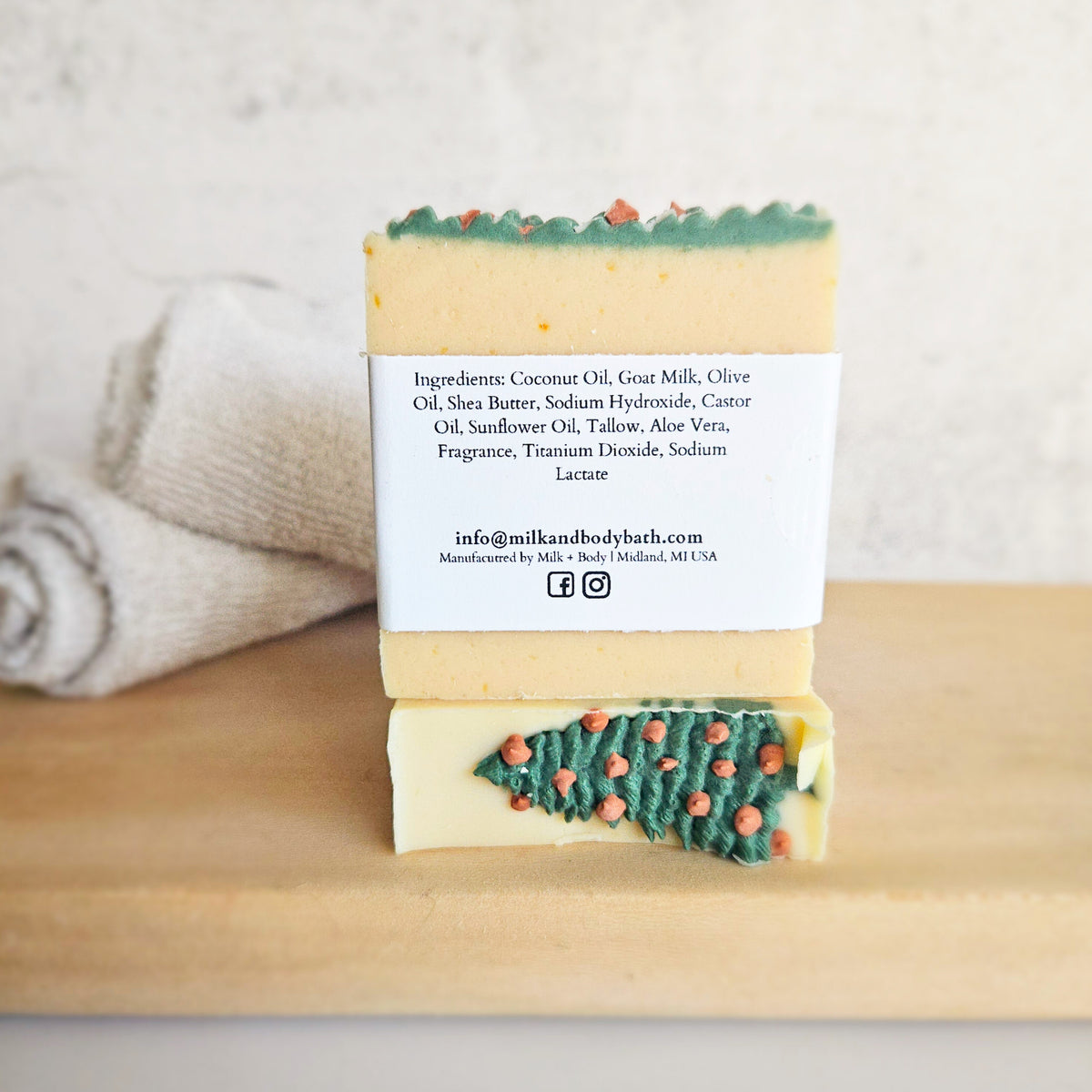 Fraser Fir + Citrus Goat Milk Soap