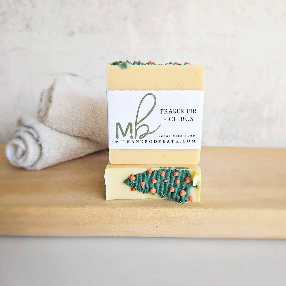 Fraser Fir + Citrus Goat Milk Soap