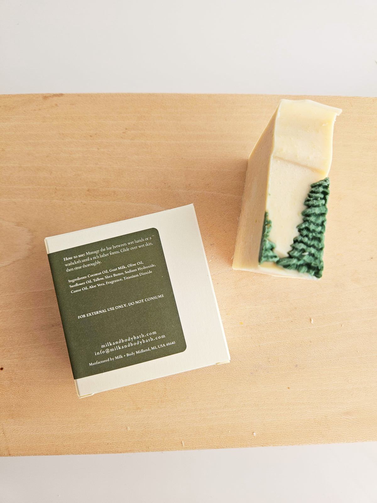 Citrus Fir Goat Milk Soap