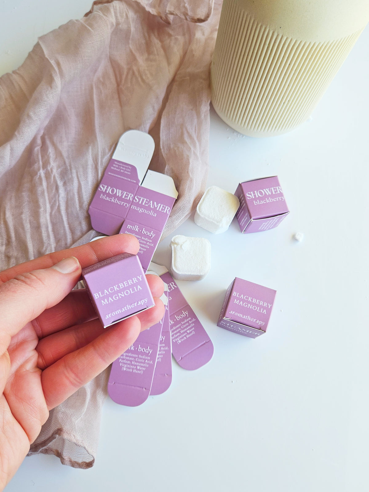 Blackberry Magnolia Mini Shower Steamer
